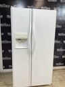 Frigidaire Used Refrigerator Side by Side Counter Depth 36 1/2” x 69” (White) 