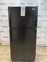 Whirlpool Used Refrigerator Top and Bottom 30x66 1/2” (White) 