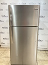 Frigidaire Used Refrigerator Top and Bottom 30x65 1/2” (Stainless Steel) 