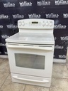 Ge Used Electric Stove Double Oven 220volts (40/50 AMP) 30inches {no cord} (Bisque) 