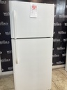 Frigidaire Used Refrigerator Top and Bottom 30x69 (White) 