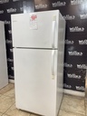 Frigidaire Used Refrigerator Top and Bottom 28 1/2” x 65 (White) 