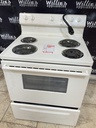 Frigidaire Used Electric Stove 220volts (40/50 AMP) 30inches {4 prong} (Bisque) 