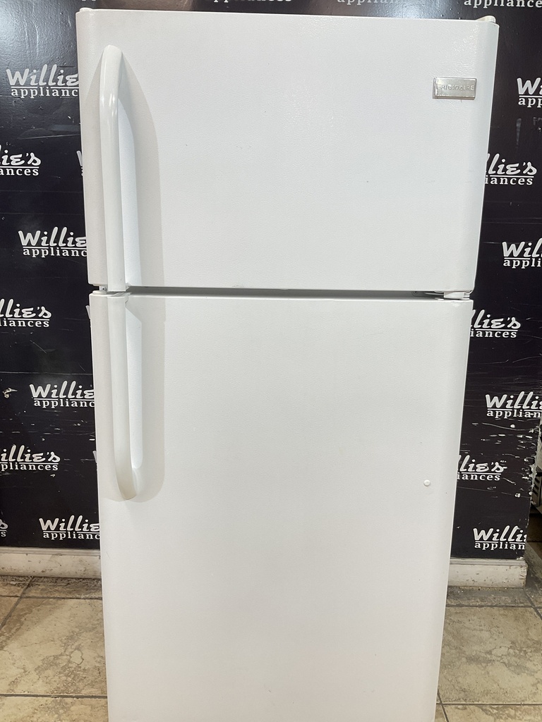 Frigidaire Used Refrigerator Top and Bottom 30x66 (White) 