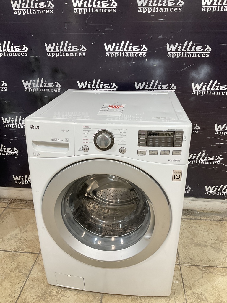 Lg Used Washer Front-load 27inches (White) 