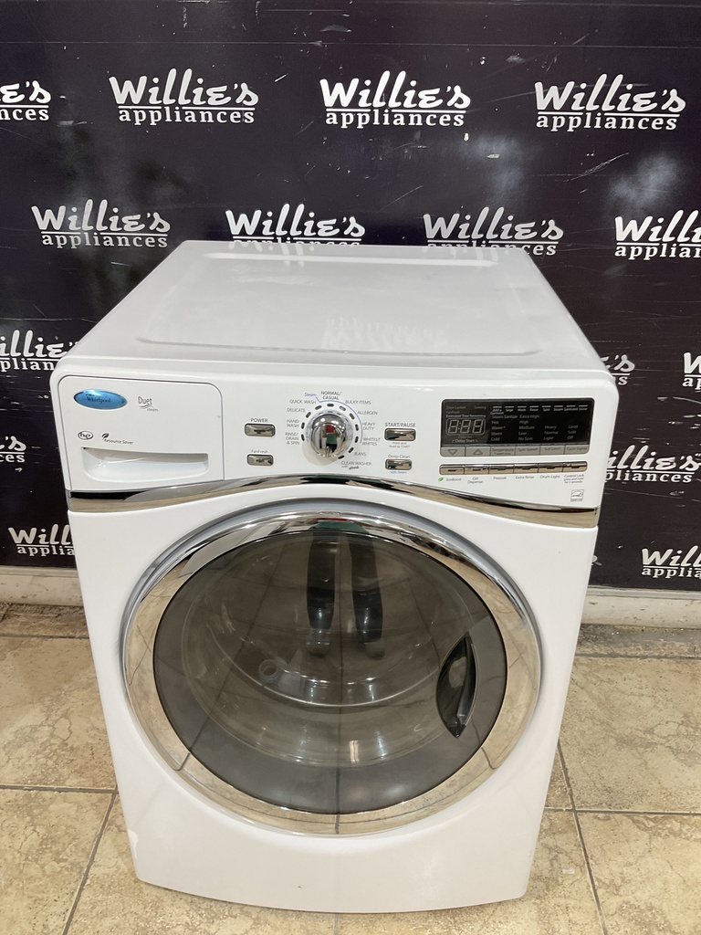 Whirlpool Used Washer Front-load 27inches (White) 