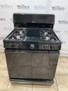Hotpoint Used Natural Gas Stove 30inches (Black) 