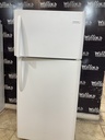 Frigidaire Used Refrigerator Top and Bottom 30x66 (White) 