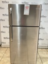 Frigidaire Used Refrigerator Top and Bottom 30x66 (Stainless Steel) 