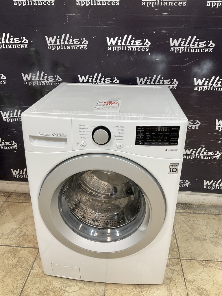 Lg Used Washer Front-load 27inches (Red) 