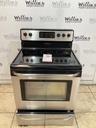 Frigidaire Used Electric Stove 220volts (40/50 AMP) 30inches {3 prong} (Stainless steel) 