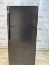 Ge Used Refrigerator Top and Bottom 28x64 1/2” (Black)
