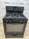 Whirlpool Used Natural Gas Stove 30inches (Black) 