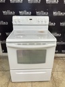 Frigidaire Used Electric Stove 220volts (40/50 AMP) 30inches {3 prong} (White) 