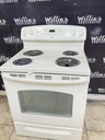 Ge Used Electric Stove30inches (40/50 AMP) 30inches {no cord} (Bisque)