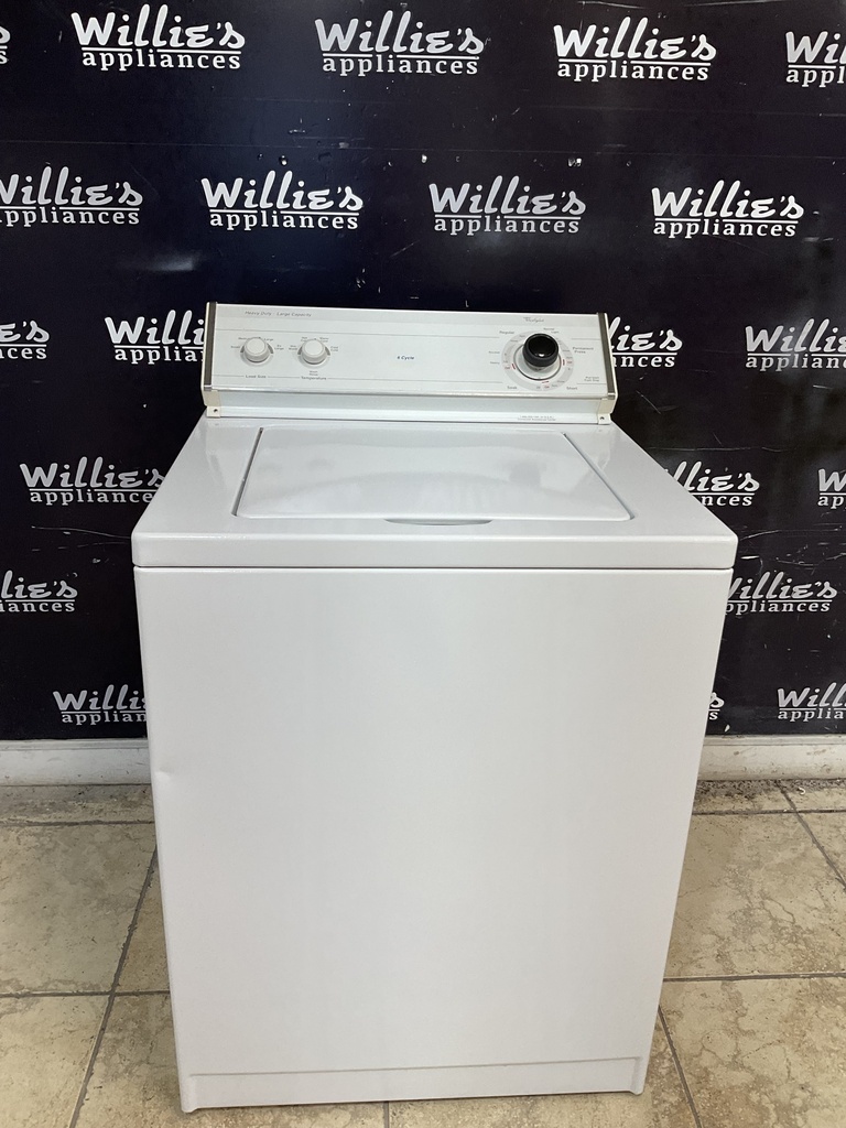 Whirlpool Used Washer Top-load 27inches (White) 