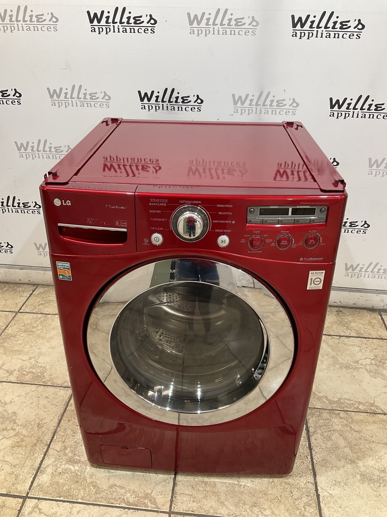 Lg Used Washer Front-load 27inches (Red) 