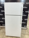 Ge Used Refrigerator Top and Bottom 28x62 (White)