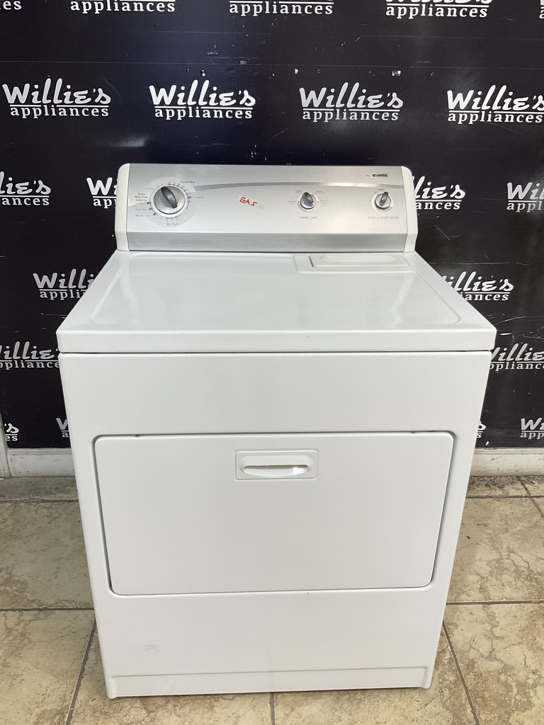 Kenmore Used Natural Gas Dryer 29inches (White) 