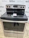 Amana Used Electric Stove 220volts (40/50 AMP) 30inches {4 prong} (Stainless steel) 