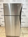 Frigidaire Used Refrigerator Top and Bottom 30x65 1/2” (Stainless Steel) 