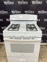 Ge Used Natural Gas Stove 30inches  (White) 