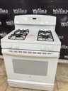 Ge Used Natural Gas stove 30inches (White) 
