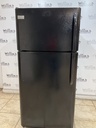Frigidaire Used Refrigerator Top and Bottom 30x66 (Black) 