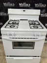 Frigidaire Used Natural Gas Stove 30inches (White) 