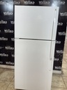 Ge Used Refrigerator Top and Bottom 30x66 1/2” (White) 