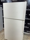 Kenmore Used Refrigerator Top and Bottom 33x65 (Bisque) 