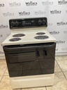Ge Used Electric Stove 220volts (40/50 AMP) 30inches {no cord} (Bisque/Black) 