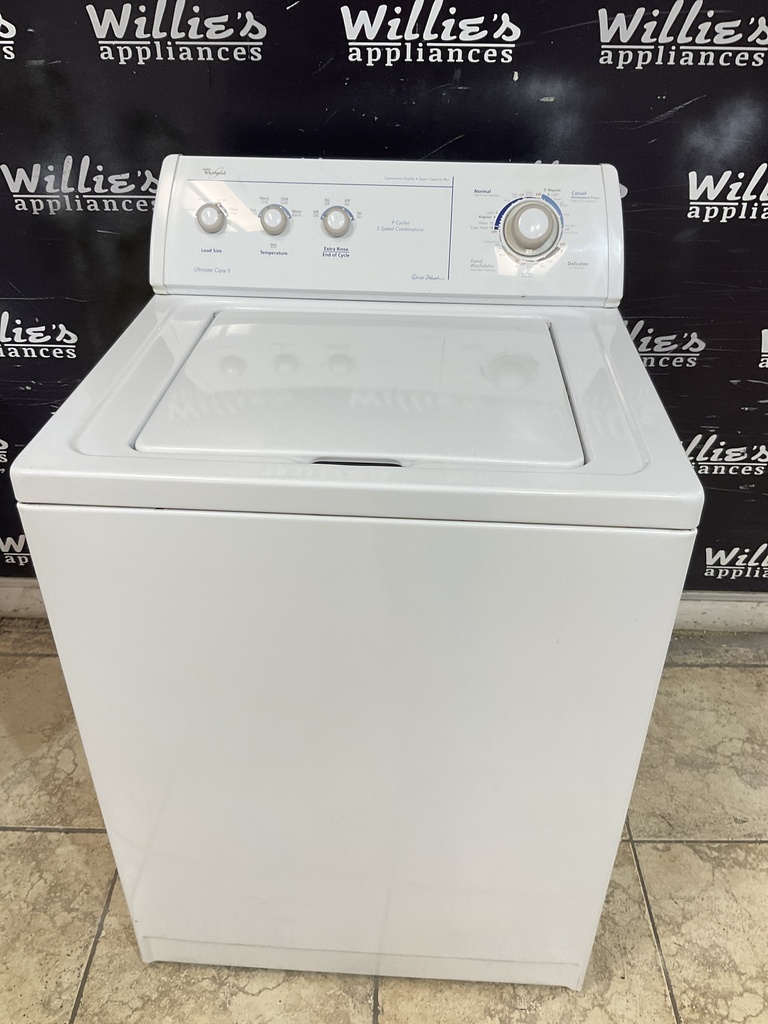 Whirlpool Used Washer Top-load 27inches (White) 