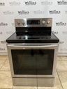 Samsung Used Electric Stove 220volts (40/50 AMP) 30inches {3 prong} (Stainless steel) 