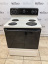 Ge Used Electric Stove 220volts (40/50 AMP) 30inches {3 prong} (Bisque/Black) 