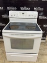 Frigidaire Used Electric Stove 220volts (40/50 AMP) 30inches {4 prong} (White) 
