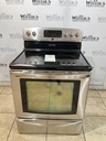 Kenmore Used Electric Stove 220volts (40/50 AMP) 30inches {4 prong} (Stainless Steel) 