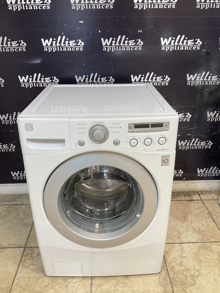 Lg Used Washer Front-load 27inches (White) 