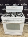 Ge Used Natural Gas Stove 30inches  (white) 