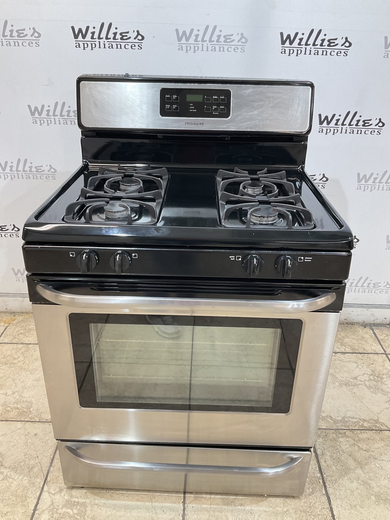 Frigidaire Used Natural Gas Stove 30inches (Stainless Steel) 