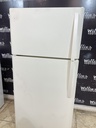 Frigidaire Used Refrigerator Top and Bottom 30x65 1/2 (Bisque) 