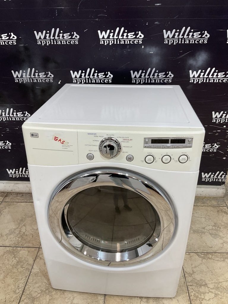 Lg Used Natural Gas Dryer 27inches (white) 