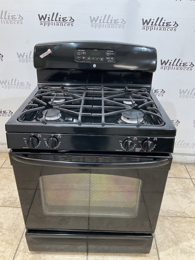 Ge Used Gas Propane Stove 30inches (Black) 