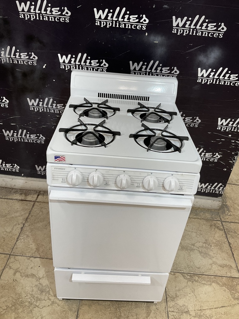 Premier Used Natural Gas Stove 20inches (White)
