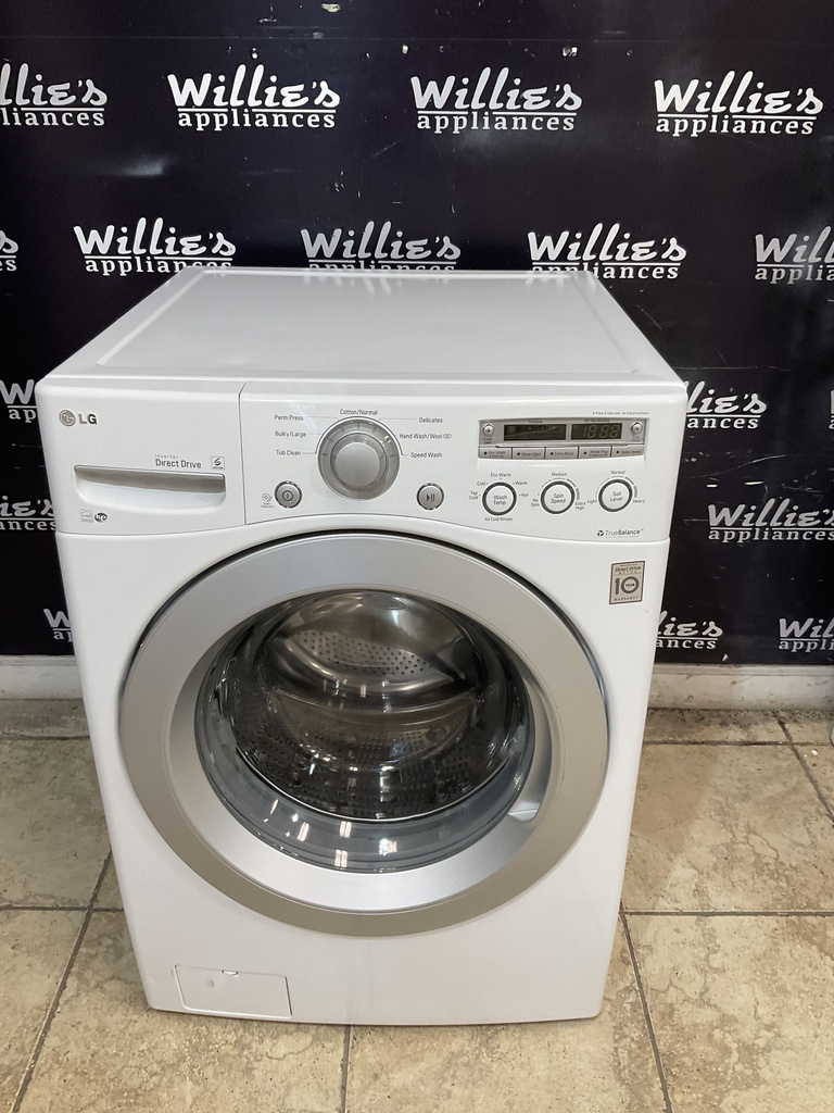 Lg Used Washer Front-load 27inches (white) 