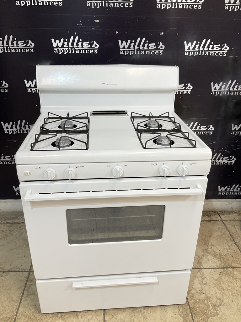 Frigidaire Used Natural Gas Stove 30inches (White) 