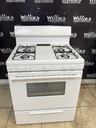 Frigidaire Used Natural Gas Stove 30inches (White) 