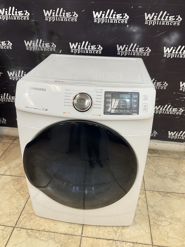 Samsung Used Natural Gas Dryer 27inches (White) 