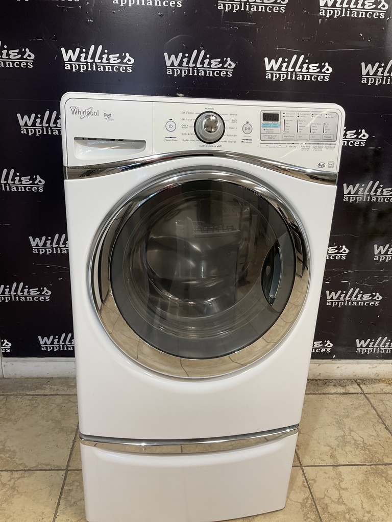Whirlpool Used Washer Front-load 27inches (White) 