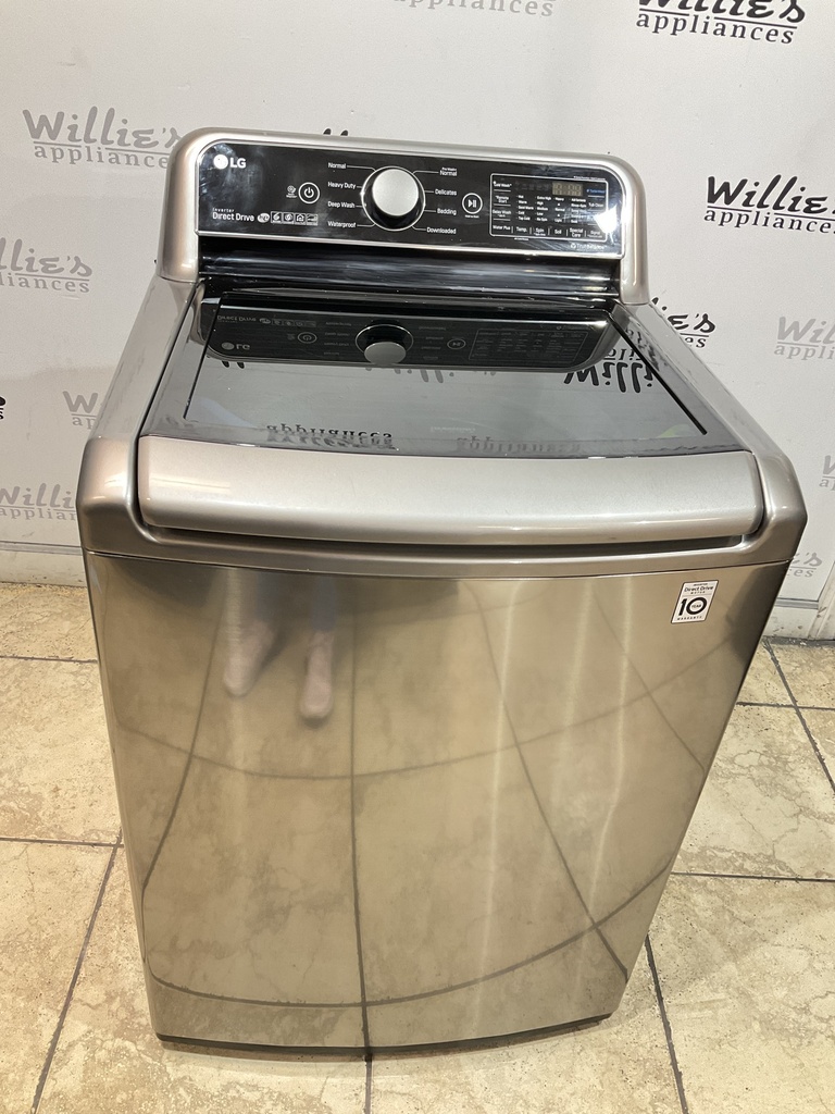 Lg Used Washer Top-load 27inches (Grey) 